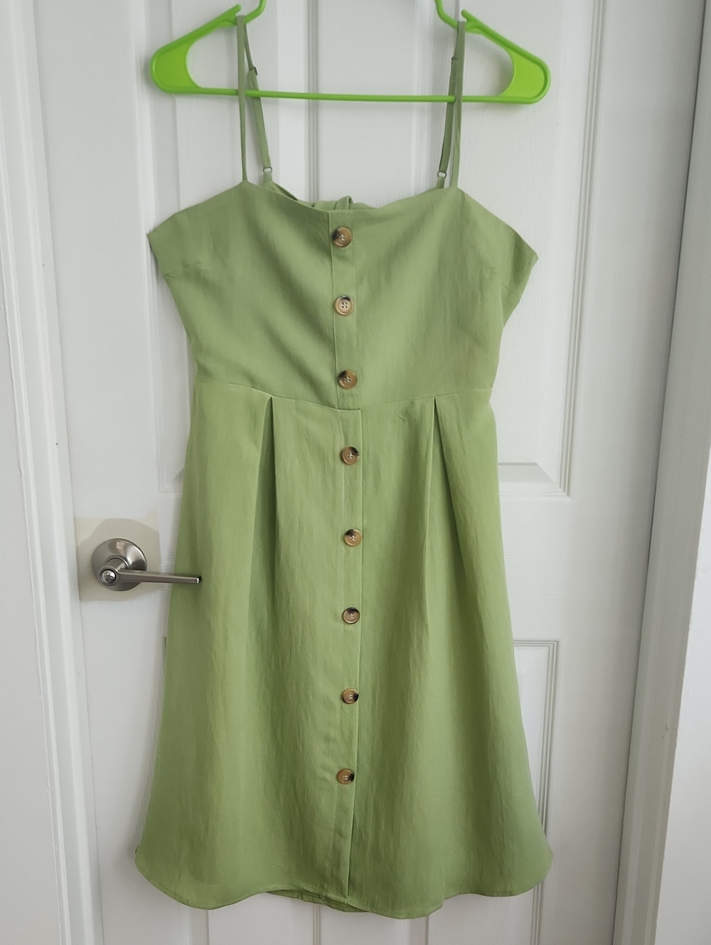 Hayden Light Green Sleeveless Dress